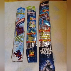 Sky Delta/Sky Diamond/Diamond- 3 Kites-Spiderman, Buzz Lightyear, Star Wars